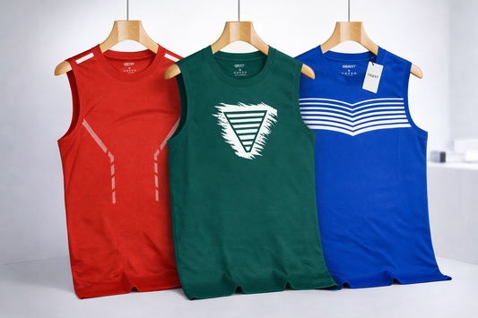 মাত্র 690 টাকায় 3 পিস Premium Tank Top Combo (TT1)